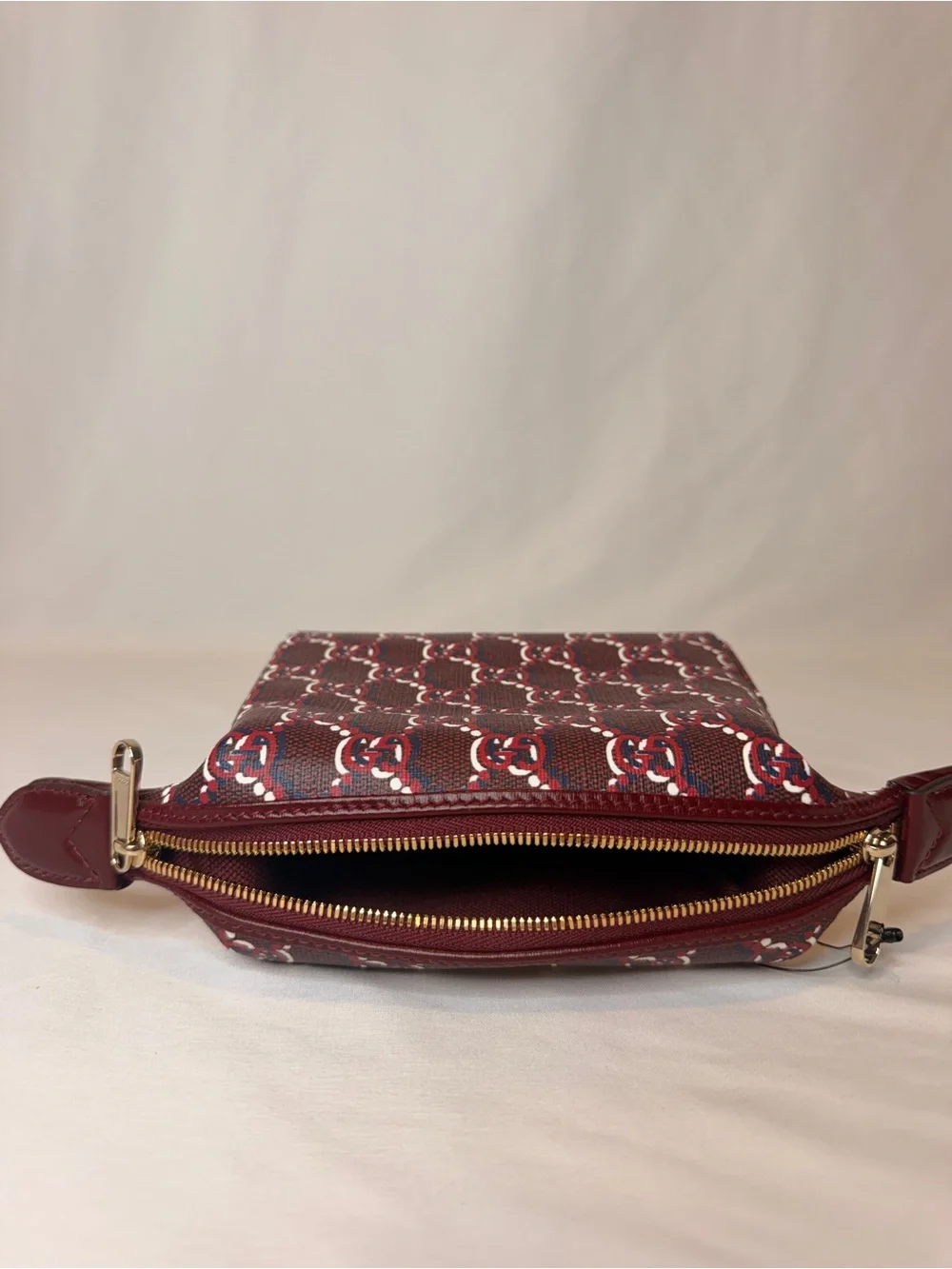 Gucci GG Shadow Rosso Ancora Cosmetic Pouch